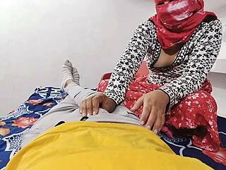 girlfriend shahana and man check hotel for doggy style action. intense desi hardcore unfolds bent over wet