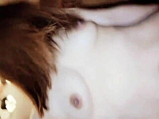 Mixed Race Petite Asian Babe Alexandra Strips Lingerie in Softcore Tease