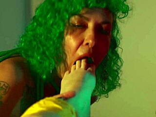 latina femdom goddess demands toe licking before wet pussy fuck