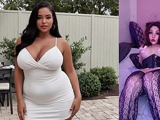 milf gruesa con tetonas cogiendo hijastro... masturbándome viéndola ia uff