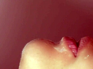 japanese wife sneaks blowjob and gulps cum while cheating on hubby