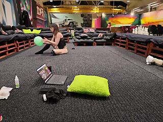 oh man french skinny teen babe moans loud fucking her tight pussy with big dildo on cam