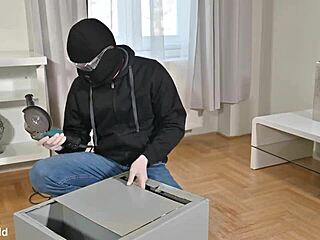 Watch Tattooed Athenea Rose Beg for DP Threesome After Robbery!