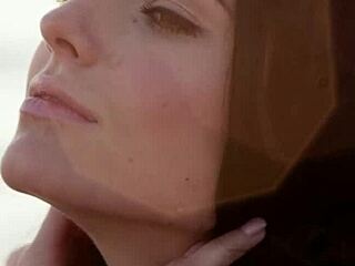 Stunning Brunette Petites Fingers Shaved Pussy To Explosive Solo Orgasm