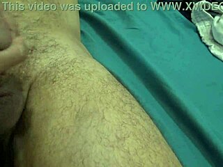 hairy stepmom sneaks into stepson's bedroom and jerks him off till he cums hard