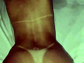 boyfriend spreads her ass for twerk on his friend