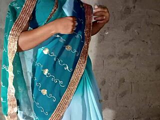 Hot Desi Indian sister-in-law seduces brother-in-law for dorm domination fingering pussy sex in sexy see-through