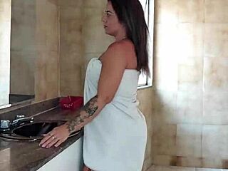 Hung studs slam massive cocks into cheating wife's pierced pussy foreplay