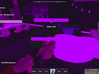 slutty roblox bitch GETS POUNDED in ANAL and BLOWJOB game footage