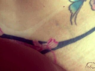 feel the hot creampie rush from double bareback pounding in my tight ass