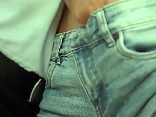 Blonde Nanny Angelika Grays Kitchen Encounter with Boss