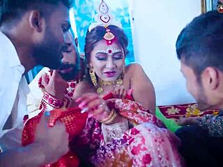 i never imagined my first gangbang suhagarat with four husbands would feel this creamy and wild full movie