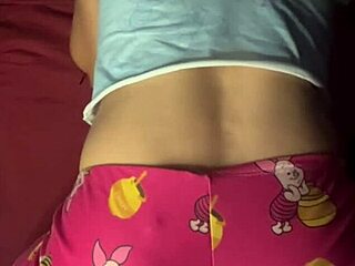 No Gym Cash? Long Haired Latina Workout Girl Pays with Tight Ass