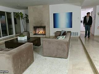 Ecstasy Builds as Kimmy's Toes Grip My Shaft