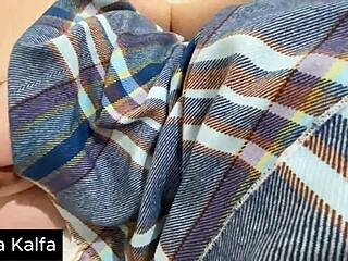 Sexy Step Mom Takes Morning Sideways Cock Pound