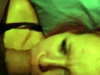 Training this cock sucking slut on the train with deep blowjob lessons daily