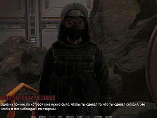 acrobatic nerd teen rides monster cock outdoors glasses ripped clothes orgasm