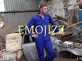 Double anal from mechanic during your breakdown service now