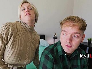 Oops! Family trip accident rips clothes off big-tit MILF Dee Williams