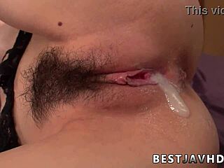 Momoka Sakai deepthroats creampie from her assets in crazy lingerie