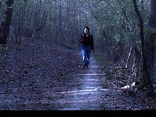 Lost in woods, bound valentina nappi gags on cock like frozen fuck doll!