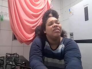 Step-mom, i can't stop staring at your huge ebony tits and fat ass—come ride my cock now?