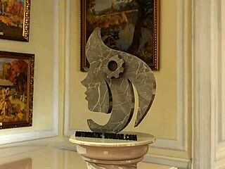 Think this automatic fuck doll in white lingerie needs your cock pounding her silicone holes right now?