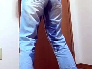 Girl Soaks Jeans Waiting on Brother's Bathroom Turn