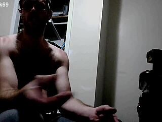 hunghank69's monster black cock rides skinny workout babe hard!