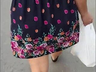 I Pound This Fat Ass Mature Street Whore's Anal Hole Raw Captured Live!