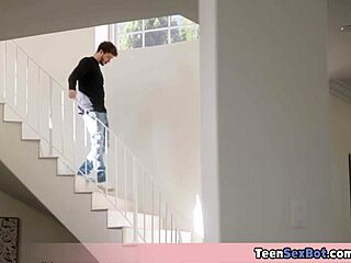 Slutty Biker Friend Joins Cute Asian Gf for Threesome Machine Fuck Help