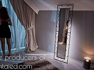 jia lissa's horny redhead femdom date features rough 69 creampie fucking cum in mouth and face sitting