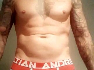 dude flashing his monster cock in public shower and toilet masturbation