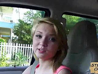 yo blonde teen dakota skye 😍 rides pov cock hard for that hitchhiker ride outdoors spying real!