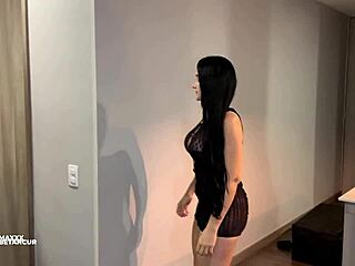 Stepmom offers two wet pussies birthday threesome pounding with Tantaly doll!