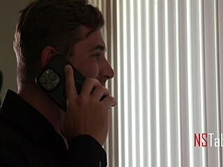 Horny Blonde Babysitter Fucked Hard by Cheating Family Friend